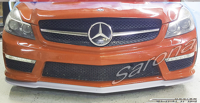 Custom Mercedes SL  Convertible Front Lip/Splitter (2009 - 2012) - $550.00 (Part #MB-054-FA)